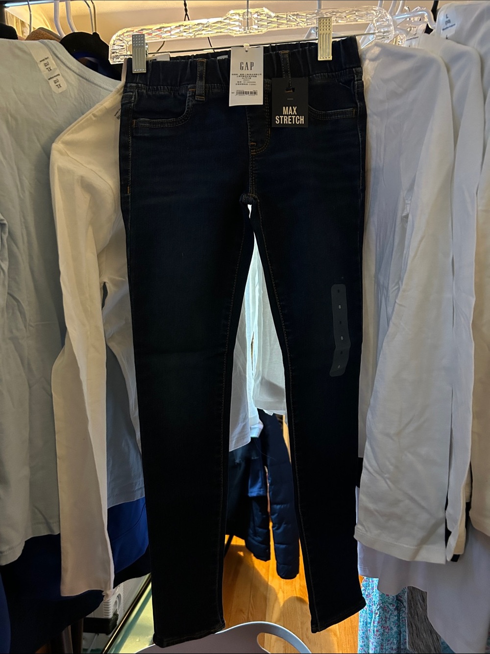 GAP Kids Dark Indigo Stretch Skinny Jeans/jeggings